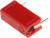 973582101, Red Female Test Socket, 4 mm Connector, Solder Termination, 16A, 60V dc, Tin Plating