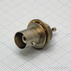 СР50-73ФВ, Розетка приборная коаксиальная 50Ом (80-е г.) СР50-73ФВ, Розетка приборная коаксиальная 50Ом (80-е г.)