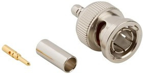 031-71033, RF/COAXIAL, BNC PLUG, STRAIGHT, 75 OHM, CRIMP