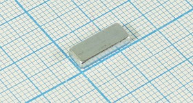Магнит 13,0x 5,0x 2,5, параллелепипед, рабочая температура -60~80C, Ni, класс N35