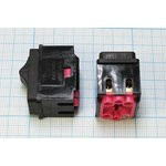 Переключатель движковый, 28x19.2h4.5, контакты 4C, 10А, 250В, DPST,SS-01R