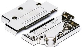 971-037-020R121, D-Sub Backshells 37P 45 DEGREE METALIZED PLASTIC