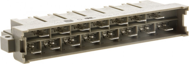 09060152931, DIN 41612 Connectors 15P MALE TYPE H FASTON TERM