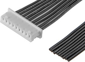 218112-0902, Rectangular Cable Assemblies 9 CIRCUIT PICOBLADE R:BLUNT CABLE 225MM