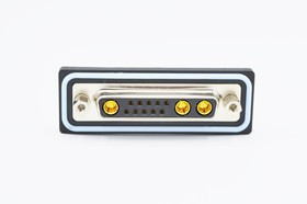 CDFV13W3213L411, CDF 25 Way Vertical Solder D-sub Connector Socket, 2.77mm Pitch, with 4-40 Screw Locks CDFV13W3213L411, CDF 25 Way Vertical Solder D-sub Connector Socket, 2.77mm Pitch, with 4-40 Screw Locks