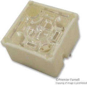 3.14.100.001/0000, Тактильная кнопка, RF 15, Top Actuated, Сквозное Отверстие, Square Button, 296 гс