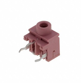 STX-3120-3B-701C, Phone Connectors 3.5mm PCB STEREO JAK 3P ALL PLASTIC PINK