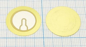 Пьезоблок 20x0.26мм с обратной связью, 4кГц, три контакта; обрсв пб 20x0,26\\E\ 4,0\3C\FT-20T-4,0B1\