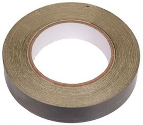 ацетатный тканевый скотч ширина 25 мм, черный