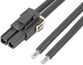 216401-1033, Rectangular Cable Assemblies Mega-Fit SR R-S 3Ckt 600mm Cable