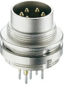 0316 05, CIRCULAR CONNECTOR, 5POS, RCPT, PANEL 0316 05, CIRCULAR CONNECTOR, 5POS, RCPT, PANEL