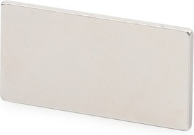 Неодимовый магнит прямоугольник 40х20х2 мм, 2 шт, Forceberg