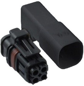 10-707517-001_, Automotive Connectors 4way receptacle