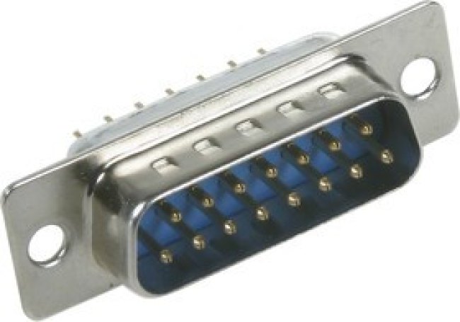 DPBS-15M (DS1034 15M), Вилка на плату 15pin DPBS-15M (DS1034 15M), Вилка на плату 15pin