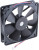4412F/2-RS0, 4400 F Series Axial Fan, 12 V dc, DC Operation, 170m³/h, 5.3W, 119 x 119 x 25mm