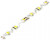 HH-S60F006-2835S GREEN WHITE PCB IP20, Лента LED, может изгибаться, LED/м: 60, 2835, 6мм, 4,8Вт/м, 12В