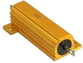 RX24 50W 5% 33R, (33 +5% 50Вт с радиатором), Проволочный резистор 50 Вт 33 Ом +5%