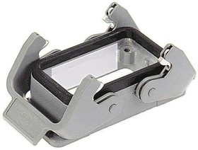 09340030301, Heavy Duty Power Connectors BULKHEAD MOUNTING HAN 10B 2 LVR LCKING