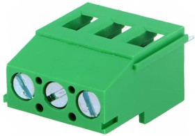 EB147A-03-D, Зажимная рейка для печатных плат, угловой 90°, 5,08мм, на PCВ