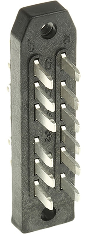 J00045A0912, J00045A0912, DIN 41622 Connector, Male, 12-Way, 2-Row, Solder, J000 J00045A0912, J00045A0912, DIN 41622 Connector, Male, 12-Way, 2-Row, Solder, J000