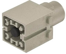 09140013002, Heavy Duty Power Connectors HAN 1MOD-M-C 200A FINGER PROTECTED