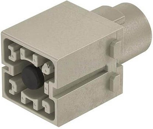 09140013002, Heavy Duty Power Connectors HAN 1MOD-M-C 200A FINGER PROTECTED