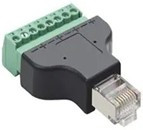 Сборный штекер RJ45