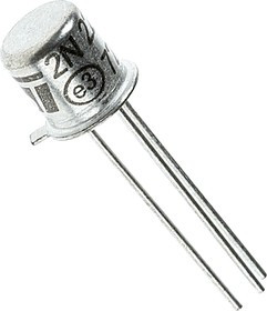 2N2222A metal, Транзистор NPN 75В 0.6А [TO-18]
