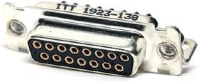 DAMP-15S-J-A197, D-Sub Standard Connectors D*M High reliable D-Sub Connectors