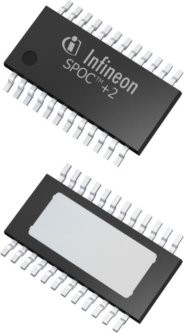 BTS722204ESAXUMA1, Power Switch ICs - Power Distribution SPOC