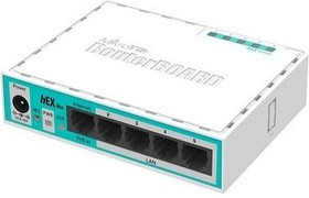 Маршрутизатор 10/100M 5PORT HEX LITE RB750R2 MIKROTIK