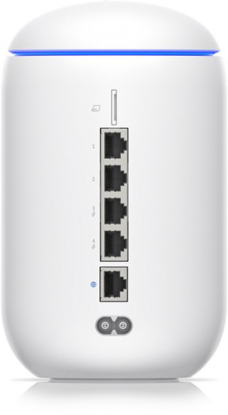 UniFi Dream Router Маршрутизатор 2 ядра (1,35 ГГц), Wi-Fi 6, 5х 1G RJ45 UniFi Dream Router Маршрутизатор 2 ядра (1,35 ГГц), Wi-Fi 6, 5х 1G RJ45
