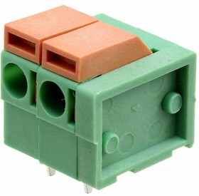 1776261-2, Клеммная колодка типа провод к плате, 5 мм, 2 вывод(-ов), 22 AWG, 14 AWG, 2 мм², Вставной