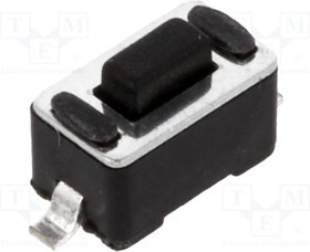 TACTM-34N-F, Микровыключатель SMD SPST-NO H-4.3мм 1.6N