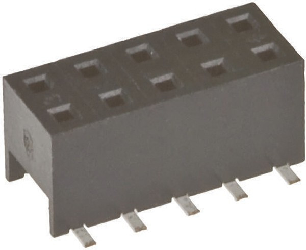 55510-106TRLF, Headers &amp; Wire Housings 4.5mm,Top Ent,SMT Vert,Dbl Rw,6P,.76um