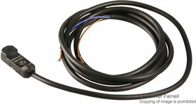 GX-F8A, Индуктивный бесконтактный датчик, прямоугольный, GX-F, стабильный, 2.5мм, NPN, 12 - 24В, с проводами GX-F8A, Индуктивный бесконтактный датчик, прямоугольный, GX-F, стабильный, 2.5мм, NPN, 12 - 24В, с проводами