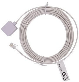 RND 765-00139, Telephone Modular Cable, RJ11 Plug - RJ11 Socket, Flat, 5m, White