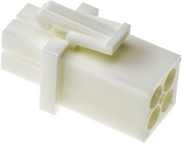 794805-1, Корпус разъема, Серия Mini Universal MATE-N-LOK, Штекер, 4 вывод(-ов), 4.14 мм