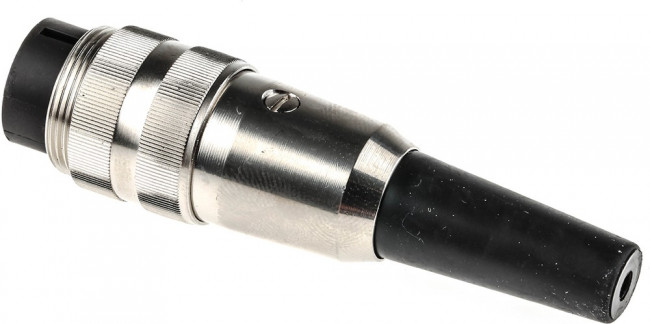 SV80, Разъем: M16, вилка, "папа", пайка, на провод, PIN: 8, 5А, 60В, прямой