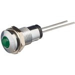 LA05W/G, Светодиод в корпусе зеленый 12мКд