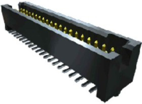 TFM-115-02-L-D-WT-K-TR, TFM Series Right Angle PCB Header, 30 Contact(s), 1.27mm Pitch, 2 Row(s), Shrouded
