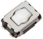EVQP2V02M, Микропереключатель TACT, SPST, Пол: 2, 0,02A/15ВDC, SMT, нет, 2,1мм