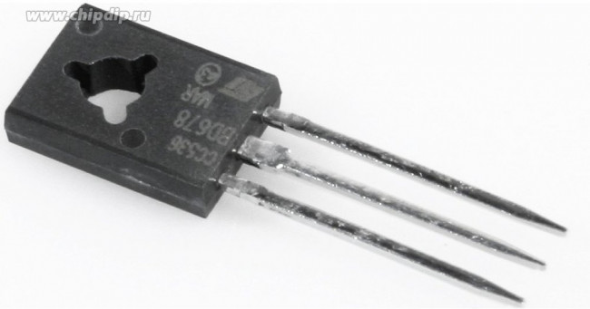BD678, Дарлингтон PNP 60В 4А [SOT-32 / TO-126]