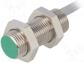 IFRM12P1701/L, Датчик: индуктивный, Конф.выхода: PNP / NO, 0-4мм, 10-30ВDC, М12