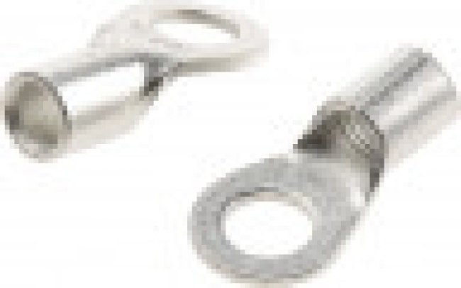 33461, Ring Tongue Terminal 8AWG Copper 23.7mm Tin Loose 33461, Ring Tongue Terminal 8AWG Copper 23.7mm Tin Loose
