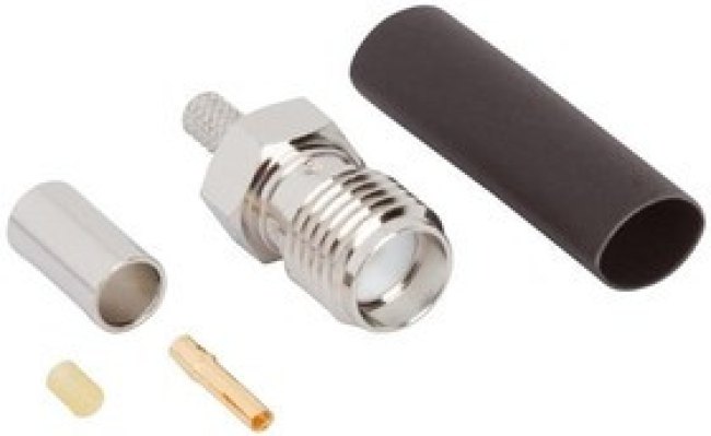 901-10605, RF Connectors / Coaxial Connectors SMA Crimp Jack Opt For LMR-100A 901-10605, RF Connectors / Coaxial Connectors SMA Crimp Jack Opt For LMR-100A