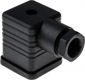 935980317 RS GDM 2016 schwarz, GDM 2P+E DIN 43650 A, Female Solenoid Valve Connector, 250 V Voltage 935980317 RS GDM 2016 schwarz, GDM 2P+E DIN 43650 A, Female Solenoid Valve Connector, 250 V Voltage