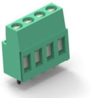 282857-5, Fixed Terminal Blocks TERMI-BLOK PCB MOUNT 90 5P.5