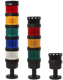 Светосигнальная колонна d=70мм, светодиод, стойка 155мм, основание d=70мм,постоянное свечение, без з Светосигнальная колонна d=70мм, светодиод, стойка 155мм, основание d=70мм,постоянное свечение, без з