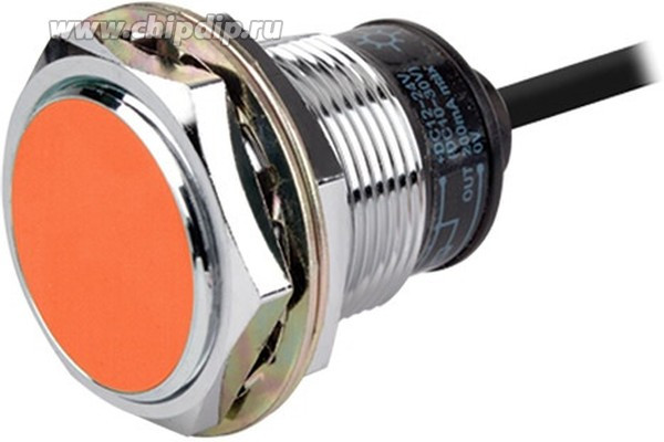 PR30-10AC Индуктивный двухпроводный выключатель на переменный ток, кабель 2 м, Sn=10 мм, М30х1,5, NC, 90-250VAC PR30-10AC Индуктивный двухпроводный выключатель на переменный ток, кабель 2 м, Sn=10 мм, М30х1,5, NC, 90-250VAC